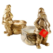 Load image into Gallery viewer, Noel Resin Santa Candle, Sm
