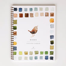 Load image into Gallery viewer, Birds Watercolor Workbook
