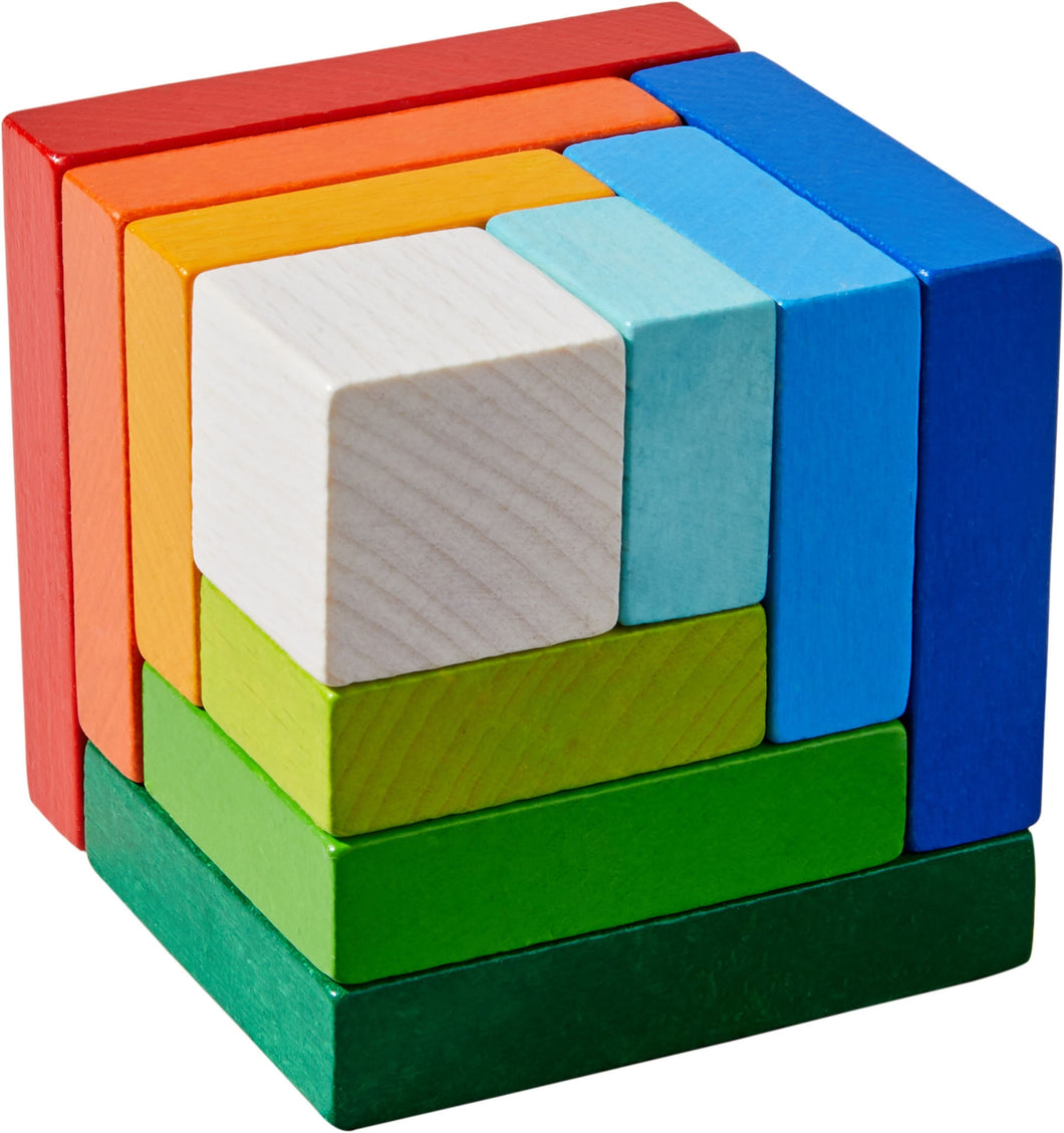 3D Arranging Game Rainbow Cube