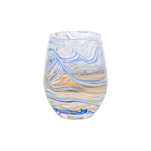 Load image into Gallery viewer, Puro Stemless Wine Glass, Blue
