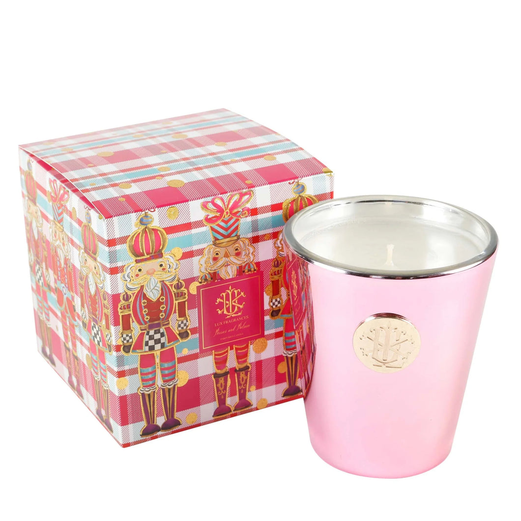 Berries & Balsam Designer Box Candle, 8 oz