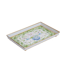 Load image into Gallery viewer, Bunny Trio Enameled Oliver Tray 8x12
