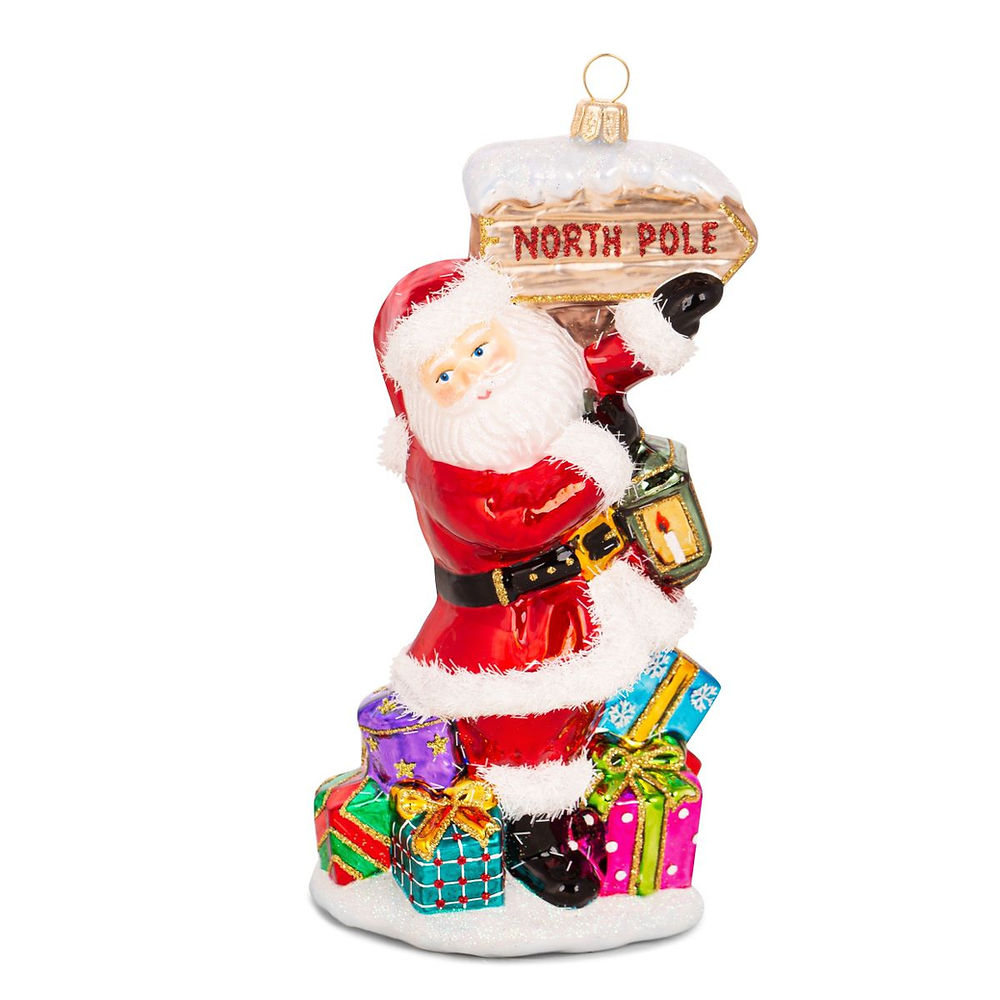 Special North Pole Delivery Ornament
