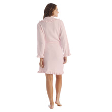 Load image into Gallery viewer, Ruffle Chenille Robe, Pink
