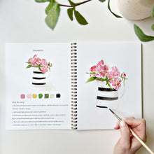 Load image into Gallery viewer, Bouquets Watercolor Workbook
