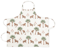 Load image into Gallery viewer, Linen Apron, Tiger Palm Tigereye
