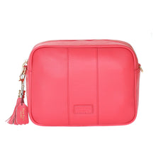 Load image into Gallery viewer, City Plus Bag, Punch Pink &amp;  Pink Glitter Strap
