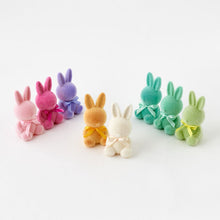 Load image into Gallery viewer, Flocked Sitting Bunny, 7&quot; | Hyacinth
