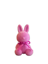 Load image into Gallery viewer, Flocked Sitting Bunny, 7&quot; | Azalea
