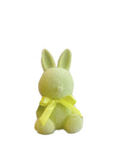 Load image into Gallery viewer, Flocked Sitting Bunny, 7&quot; | Sherbert
