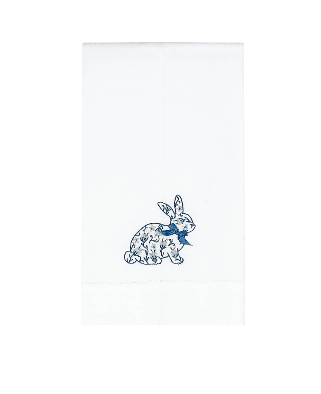 Chinoiserie Easter Bunny Guest Towel