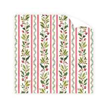 Load image into Gallery viewer, Holly Vine Wrapping Paper Roll

