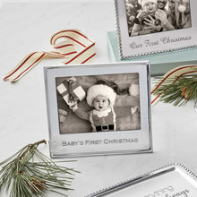 Load image into Gallery viewer, &quot;Baby&#39;s First Christmas&quot; Signature Frame, 5x7
