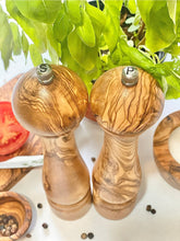 Load image into Gallery viewer, Olive Wood Pepper Mill, 10&quot;
