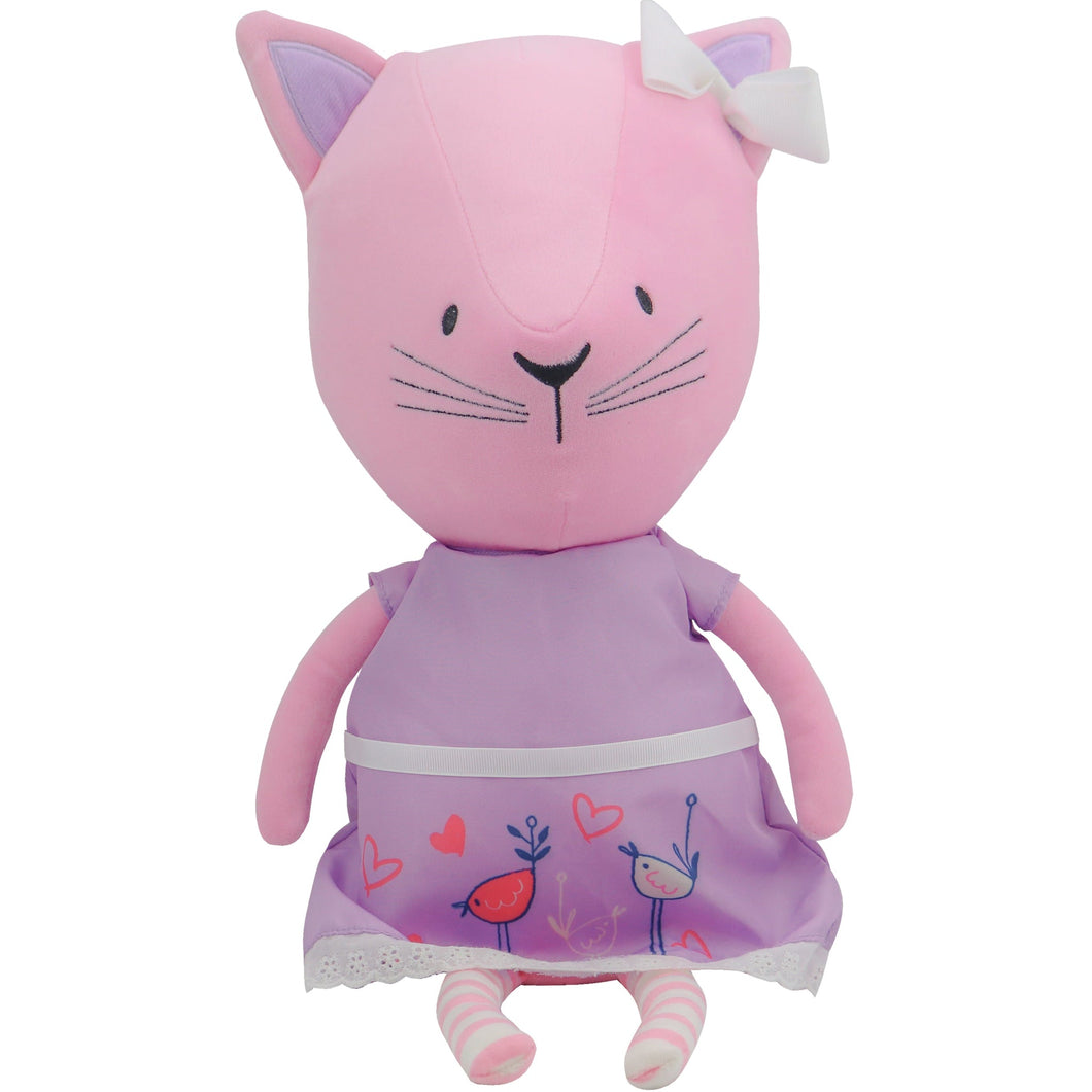 Lucy Kitty Plush Doll with Dress