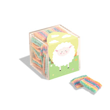Load image into Gallery viewer, Lamb Sour Rainbows Candy Cube
