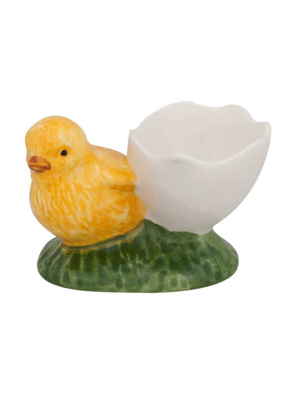 Egg Cup, 1 Eggshell with Whole Chick