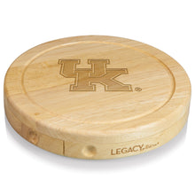 Load image into Gallery viewer, Kentucky Wildcats Brie Cheese Cutting Board &amp; Tools Set
