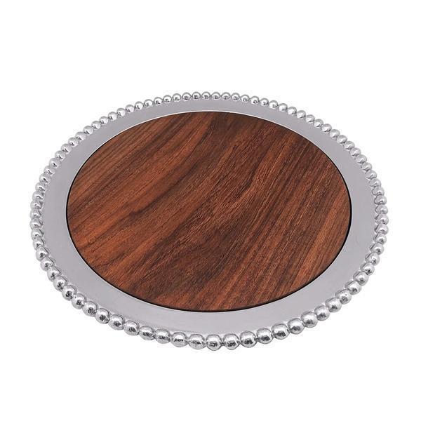 Pearled Round Cheese Board