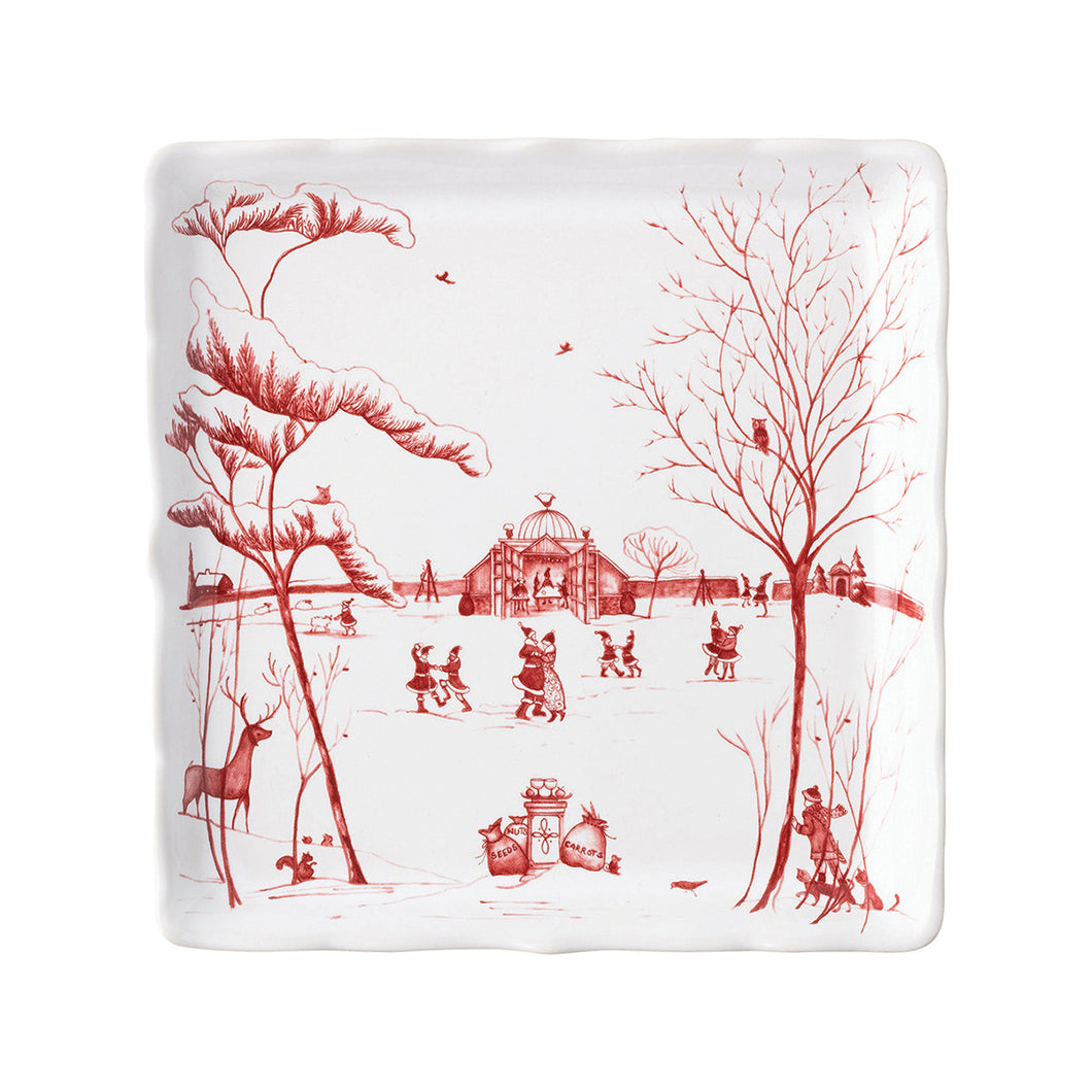 Country Estate Winter Frolic Ruby 