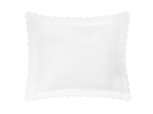 Load image into Gallery viewer, Diamond Pique King Pillow Sham, White
