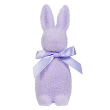 Load image into Gallery viewer, Flocked Button Nose Bunny, 6&quot; | Hyacinth
