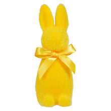 Load image into Gallery viewer, Flocked Button Nose Bunny, 6&quot; | Buttercup
