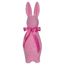 Load image into Gallery viewer, Flocked Button Nose Bunny, 16&quot; | Azalea

