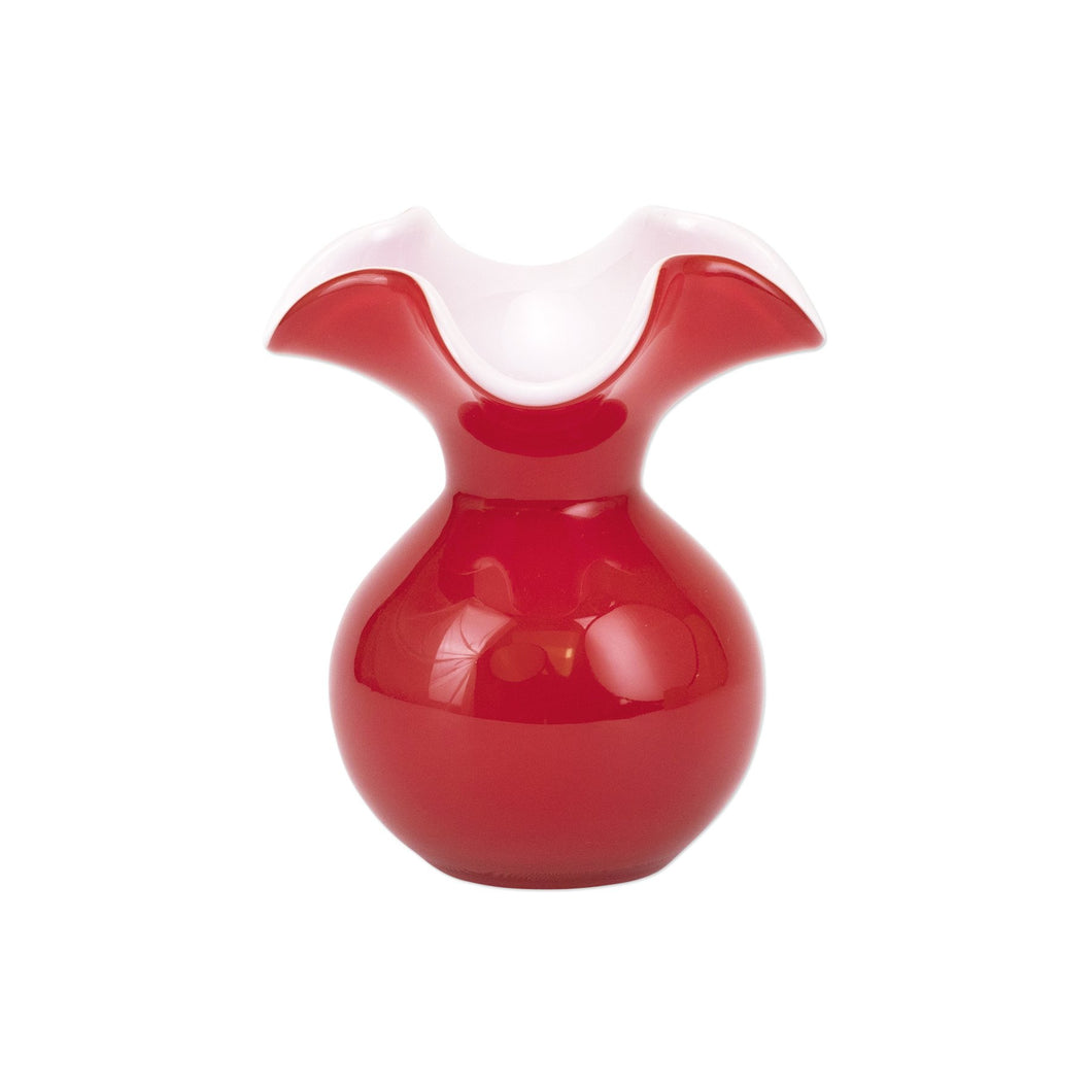 Hibiscus Bud Vase, Red