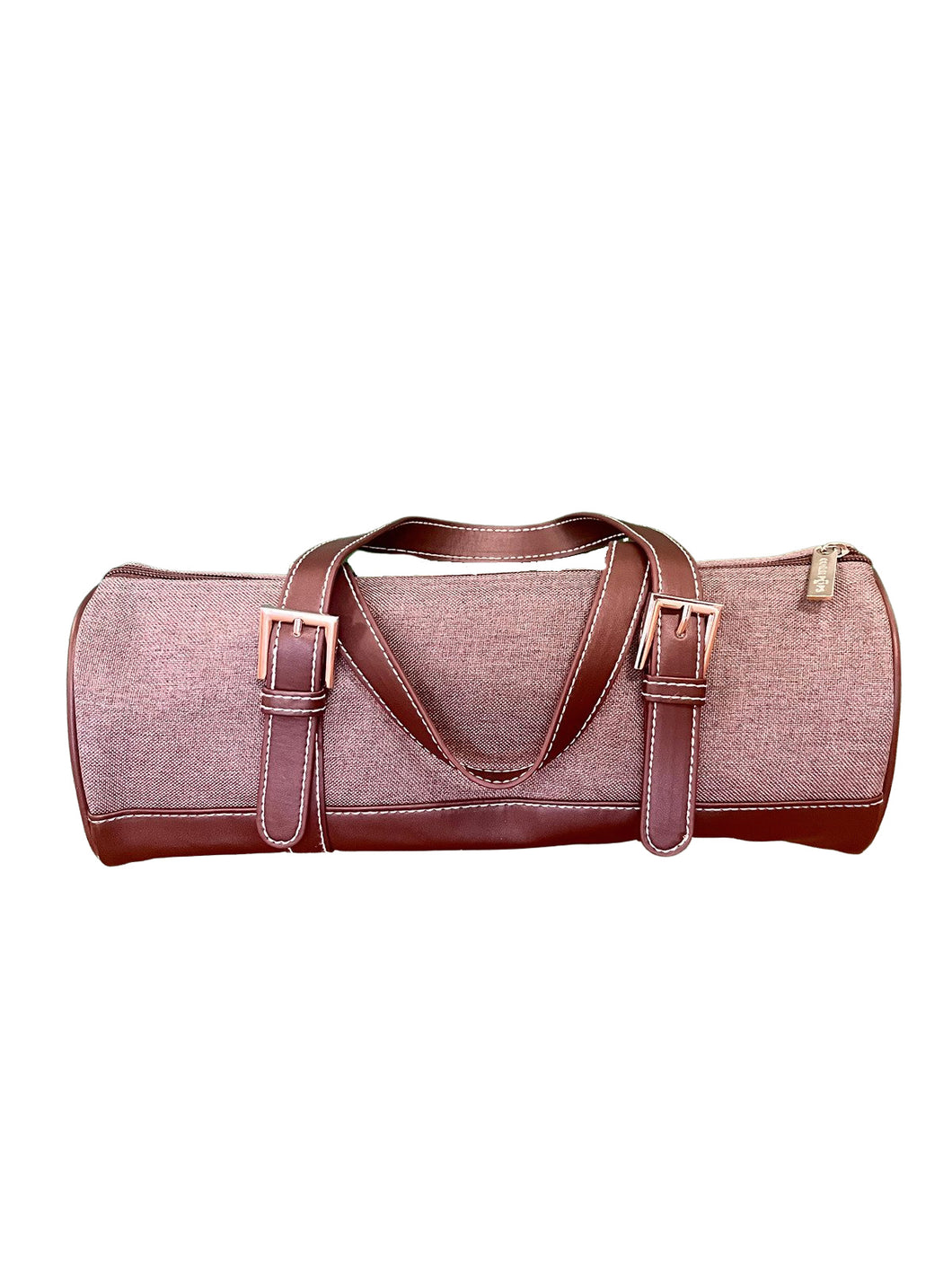 Faux Leather Insulated Wine Tote