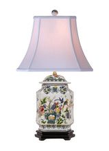 Load image into Gallery viewer, Fauna Porcelain Jar Lamp
