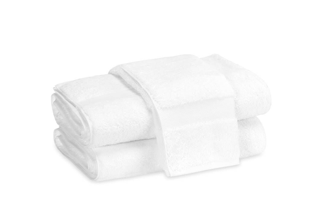 Milagro White Hand Towel