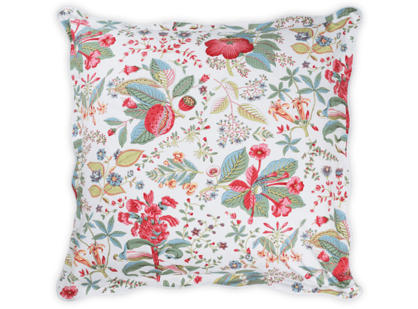 Pomegranate Quilted Euro Sham, Pink Coral