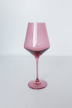 Load image into Gallery viewer, Rose Wine Glass
