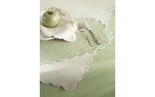 Load image into Gallery viewer, Savannah Gardens Spring Green Oblong Tablecloth, 68&quot; x 90&quot;
