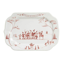 Load image into Gallery viewer, Country Estate Winter Frolic Ruby Gift Tray Love &amp; Joy
