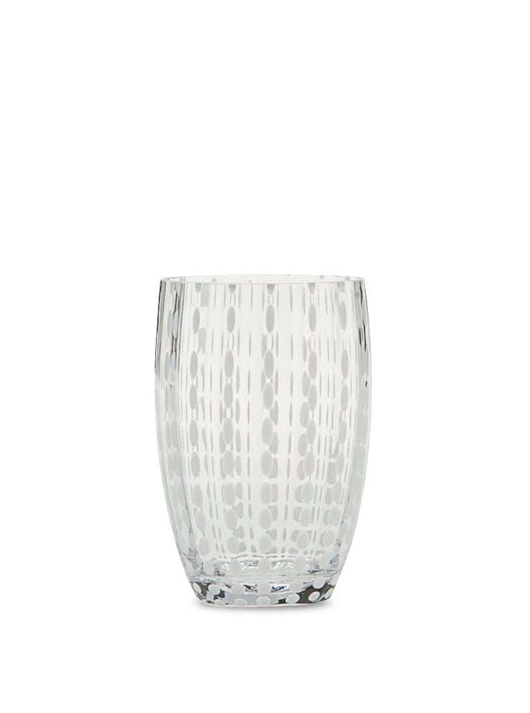 Transparent Perle Tumbler Glass