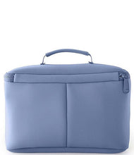 Load image into Gallery viewer, Large Train Case - Pearl Blue/ Blush
