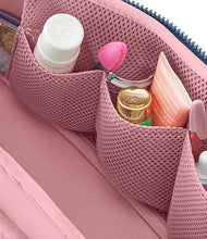 Load image into Gallery viewer, Large Train Case - Pearl Blue/ Blush
