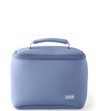 Load image into Gallery viewer, Small Train Case - Pearl Blue/ Blush
