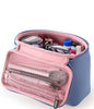 Small Train Case - Pearl Blue/ Blush