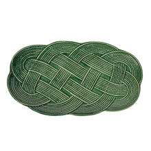 Load image into Gallery viewer, Mystic Knot 15" Hostess Tray, Basil
