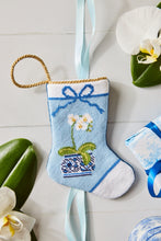 Load image into Gallery viewer, Porcelain Petals Bauble Stocking

