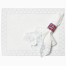 Load image into Gallery viewer, Stitched Light Indigo Placemat
