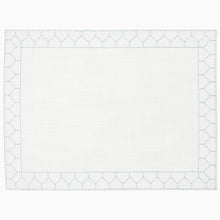 Load image into Gallery viewer, Stitched Light Indigo Placemat

