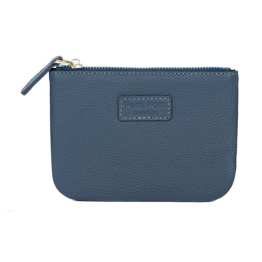 Chelsea Coin Purse, Slate Blue