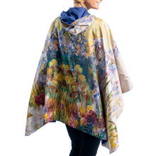 Load image into Gallery viewer, Fine Art RainCaper, Tiffany Peonies &amp; Iris

