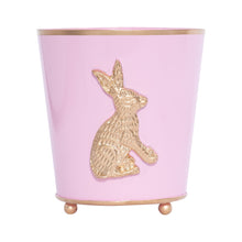 Load image into Gallery viewer, Regency Rabbit Round Cachepot Planter, 6&quot; | Light Pink
