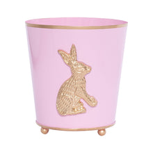 Load image into Gallery viewer, Regency Rabbit Round Cachepot Planter, 6&quot; | Light Pink
