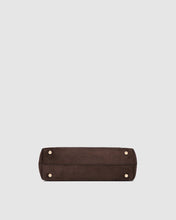 Load image into Gallery viewer, Arden Suede Shoulder Bag, Chocolate
